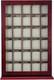 30 Piece Cherry Wood Watch Display Wall Hanging Case And Storage Organizer Box A