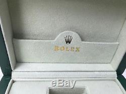 31.00.04 Rolex Green Wave Box Watch Box Display Case Organizer Jewelry 31.00.04