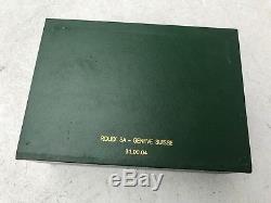 31.00.04 Rolex Green Wave Box Watch Box Display Case Organizer Jewelry 31.00.04