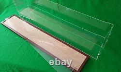 35L x6W x12H Table Top Display Case Box Ocean Liner Cruise Ships Collectibles