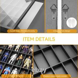 3.75 inch Figure Collectors Showcase, Display Frame Case for Action Figures