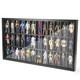 3.75 Inch Figure Display Case, Dustproof Cabinet For 36 Figures Wall Mount Or