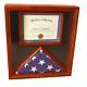 3x5 Flag Display Case With Certificate & Document Holder Big Frame