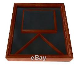 3x5 Flag Display Case with Certificate & Document Holder Big Frame