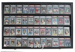 40 Graded Baseball Football Basketball Pokemon Card display Case Frame UV Protec