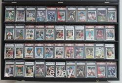 40 Graded Baseball Football Basketball Pokemon Card display Case Frame UV Protec