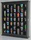 41 Shot Glass Display Case Rack Holder Wall Cabinet, Shadow Box Sc03-bla