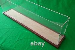 42 Clear Acrylic Display Case for Cruise Ships LGB AND G Scale trains 1/32 1/23