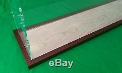 42 Clear Acrylic Table Top Display Case Box Stand Counter Top Show Case Wood