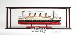 44.75 Inches Display Case for Cruise Liner Models Ship Large