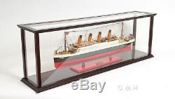 44.75 Inches Display Case for Cruise Liner Models Ship Large