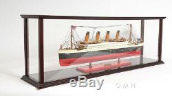 44.75 Inches Display Case for Cruise Liner Models Ship Large