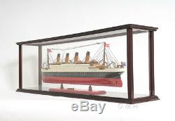 44.75 Inches Display Case for Cruise Liner Models Ship Large