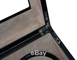 4 + 6 Ebony Walnut Wood Watch Winder Storage Display Case Box Automatic Rotation