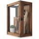 4-sided Glass Shadow Box Wall Mountable Keepsake Frame