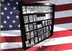 50 Card Display Case Deep for Graded Cards PSA Beckett