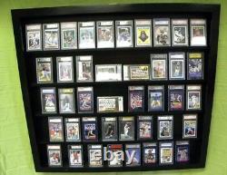 50 Card Display Case Deep for Graded Cards PSA Beckett