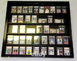 50 Card Display Case Deep for Graded Cards PSA Beckett