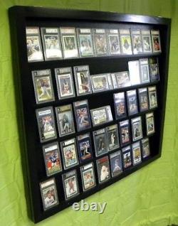 50 Card Display Case Deep for Graded Cards PSA Beckett