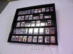 50 Card Display Case Deep for Graded Cards PSA Beckett