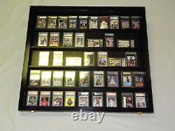 50 Card Display Case Deep for Graded Cards PSA Beckett