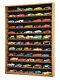 60 Hot Wheels 164 Scale Diecast Display Case Cabinet Wall Rack No Door Frame