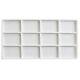 60 Space Grained Leatherette 5 Drawer Wood Jewelry Hobby Storage Organizer Case