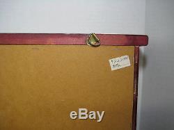 63 Golf Ball Display Case Rack Wood Door Man Cave Wall Cabinet Shadowbox