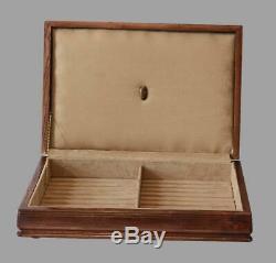 #681 Hand Crafted Fountain Pen Storage Custom Built Solid Wood Display Chest