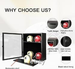 6 Mini Football Helmet Display Case, Wood Mini Helmet Display Case, Helmet Stand