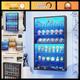 6-tier Wall Display Case With Glass Doors, Adjustable Shelves For Sports Cards &
