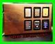 6 Vintage Camel Zippo Lighters With Camel Zippo Wood Display Case Plaque Lot Of 6
