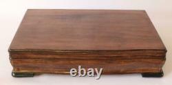 #782 Custom Built Solid Mahogany Fountain Pen Storage Display Chest Hand Crafted