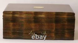 #794 Custom Built Solid Mahogany Fountain Pen Storage Display Chest Hand Crafted