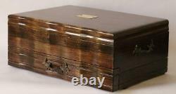 #794 Custom Built Solid Mahogany Fountain Pen Storage Display Chest Hand Crafted