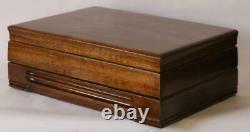 #795 Custom Built Solid Mahogany Fountain Pen Storage Display Chest Hand Crafted