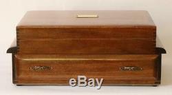 #804 Fountain Pen Storage Display Chest Custom Built Solid Mahogany Hand Crafted