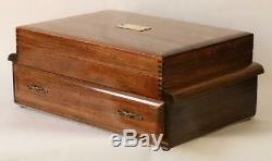 #804 Fountain Pen Storage Display Chest Custom Built Solid Mahogany Hand Crafted