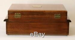 #804 Fountain Pen Storage Display Chest Custom Built Solid Mahogany Hand Crafted