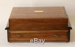 #804 Fountain Pen Storage Display Chest Custom Built Solid Mahogany Hand Crafted