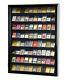 80 Zippo Lighter Lighters Matches Display Case Cabinet Wall Rack Holder -locks