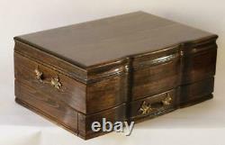 #820 Hand Crafted Fountain Pen Storage Custom Built Solid Mahogany Display Chest