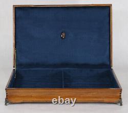 #877 Hand Crafted Fountain Pen Storage Custom Built Solid Mahogany Display Chest