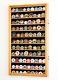 88 Challenge Coin Display Case Holder Cabinet Rack 98% Uv Adjustable Shelves