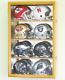 8 Riddell Mini Helmets Helmet Display Case Wall Rack Cabinet- 98% Uv Lockable