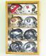 8 Riddell Mini Helmets Helmet Display Case Wall Rack Cabinet- 98% Uv Lockable
