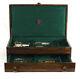 #904 Hand Crafted Fountain Pen Storage Custom Built Solid Mahogany Display Chest
