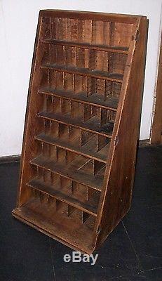 Antique General Store 30 Display Case Pine Wood Cubicles