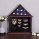 Arrawis Flag Display Case Fits 3'x 5' Veterans Memorial Flag Solid Wood Flag