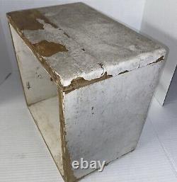 AS-IS FOR Restore Antique Medical Cabinet Wood Apothecary Barber Display Case